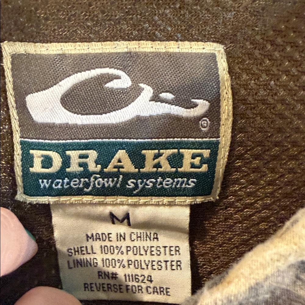 Drake Waterfowl EST Camo Flyweight Wingshooter's Pattern Shirt Medium - Picture 3 of 8